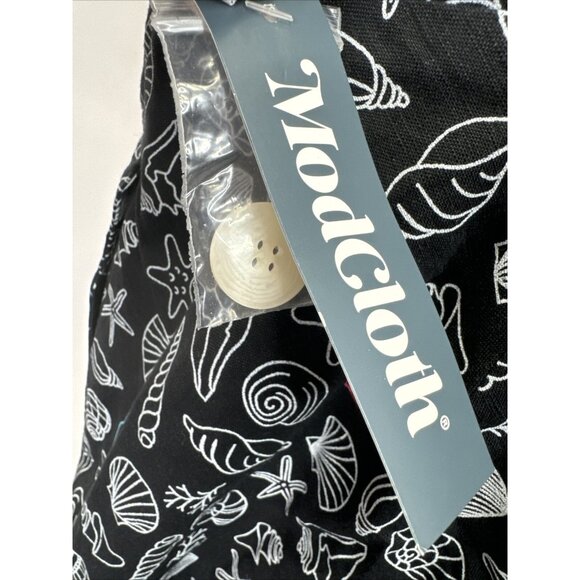 Modcloth Women's Seashore Spectacular Keyhole Printed Dress Size 12 NWT - Picture 12 of 13